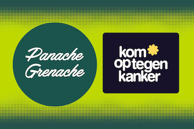 Panache Grenache steunt Kom Op Tegen Kanker